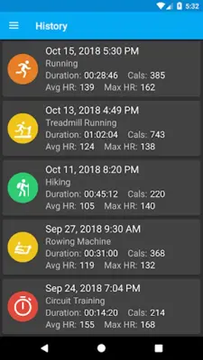 CardioMez - Heart Rate Workout android App screenshot 2